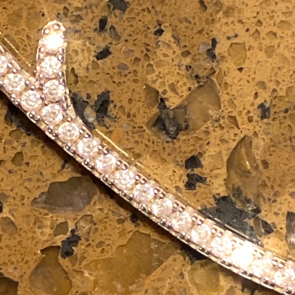 Sterling silver branch necklace - Picture 4 of 9